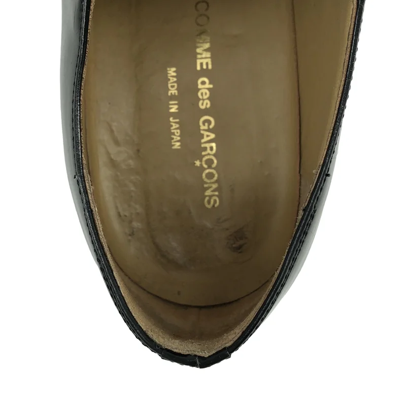 COMME des GARCONS / コムデギャルソン | フラワーエンブロイダリー レザーポインテッドトゥシューズ | 23 | レディース