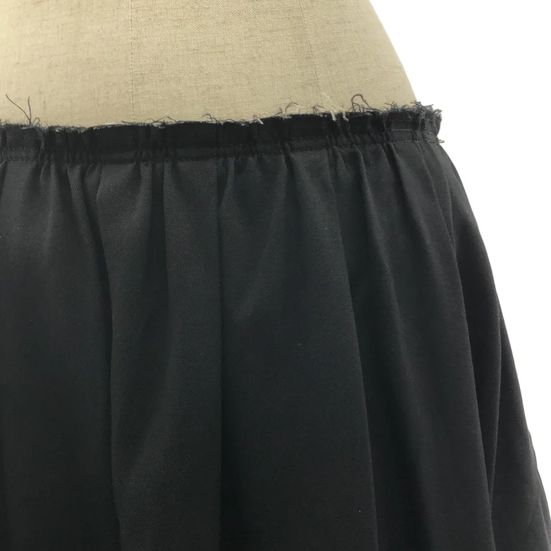 COMME des GARCONS COMME des GARCONS / コムコム | 2023SS | 裁断加工 ギャザー 変形 バルーンスカート | S | レディース