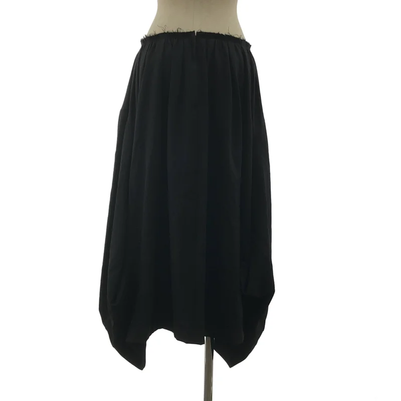 COMME des GARCONS COMME des GARCONS / コムコム | 2023SS | 裁断加工 ギャザー 変形 バルーンスカート | S | レディース