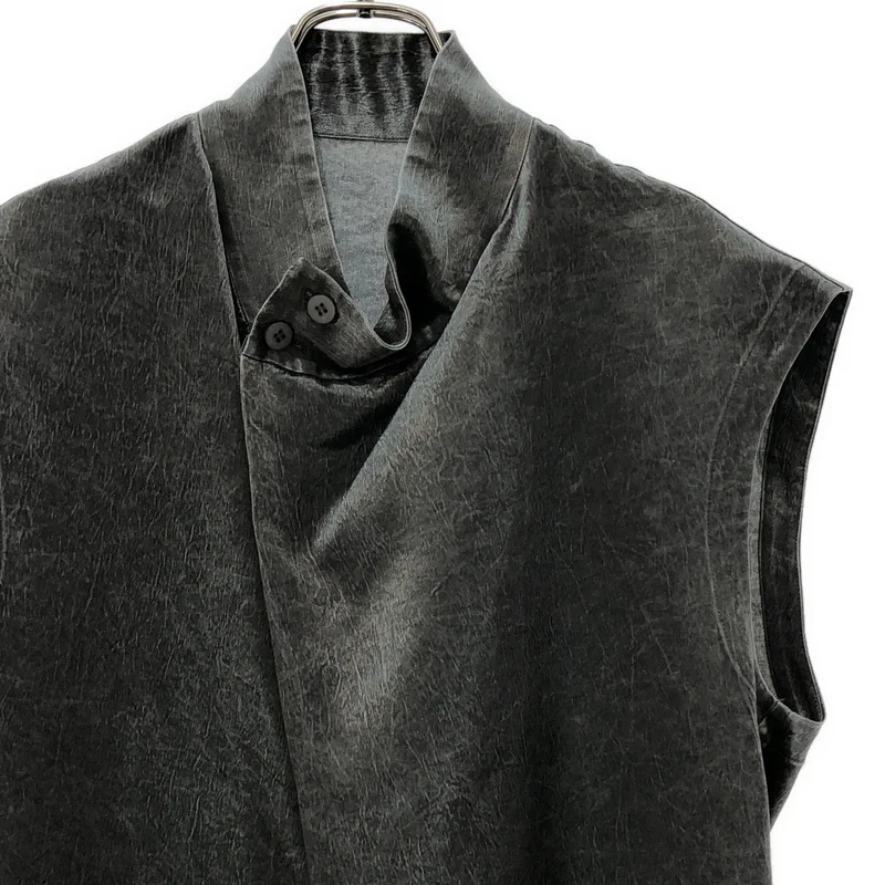 IM MEN / アイムメン | 2026SS | SATIN WASH / サテンウォッシュ ノースリーブトップス | 3 | メンズ