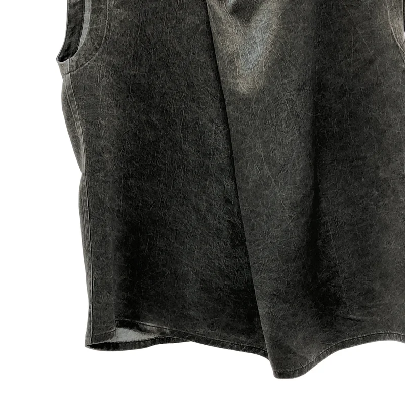 IM MEN / アイムメン | 2026SS | SATIN WASH / サテンウォッシュ ノースリーブトップス | 3 | メンズ
