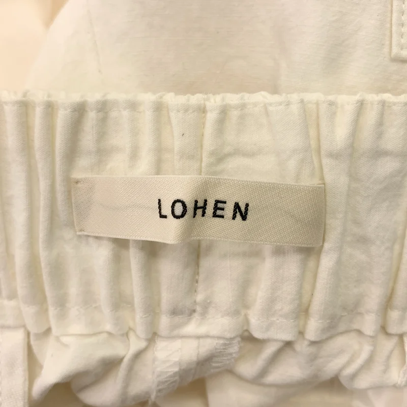 LOHEN / ローヘン | ハイカウントコットンバレルパンツ | 38 | レディース