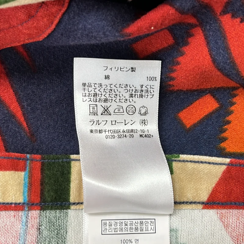 POLO BY RALPH LAUREN / ポロバイラルフローレン | ネイティブ ネルシャツ | L | メンズ
