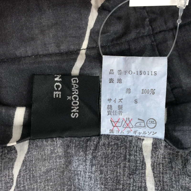 COMME des GARCONS / コムデギャルソン | 1985AW | FRANCE / コットン プリント ワンピース | S | レディース