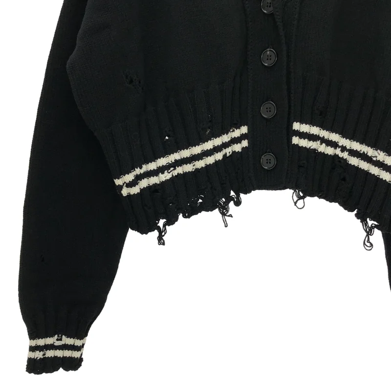 MARNI / マルニ | 2025AW | ダメージ加工 カーディガン CDMD0223Q0 | 38 | レディース