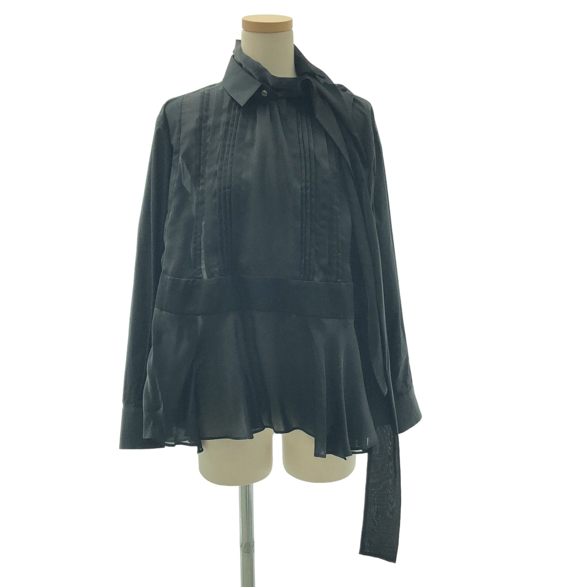 sacai / サカイ | 2020SS | アシンメトリー シャツ ブラウス | 1