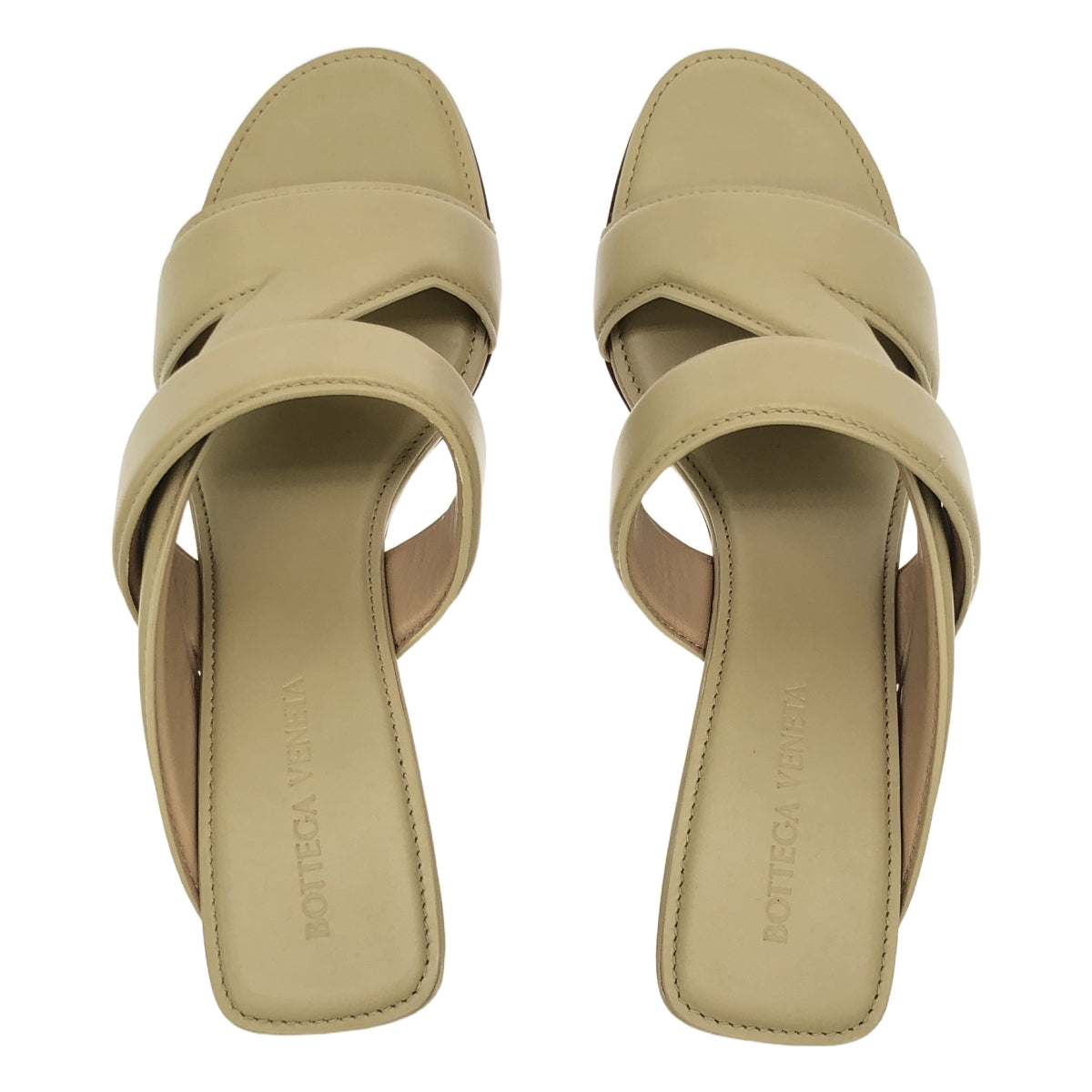 美品】 BOTTEGA VENETA / ボッテガヴェネタ | LEATHER SANDAL / レザー