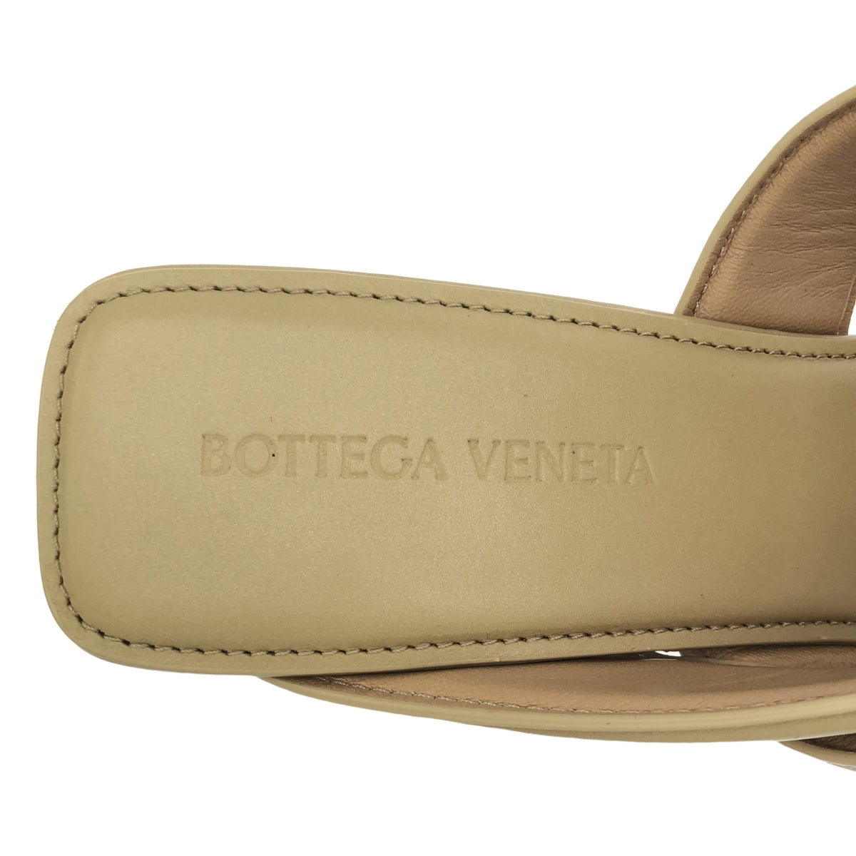 美品】 BOTTEGA VENETA / ボッテガヴェネタ | LEATHER SANDAL / レザー