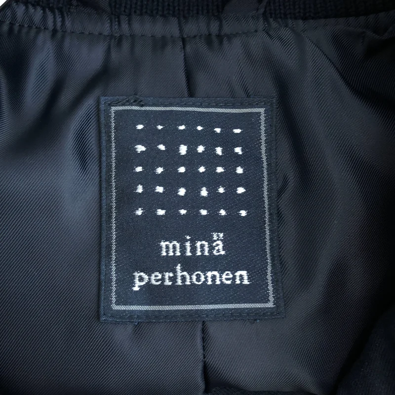 mina perhonen / ミナペルホネン | tambourine / タンバリン エンブロイダリー ジップブルゾン | 40 | レディース