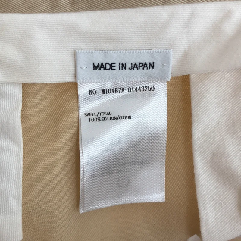 THOM BROWNE / トムブラウン | コットンチノ スラックス | 1 | メンズ