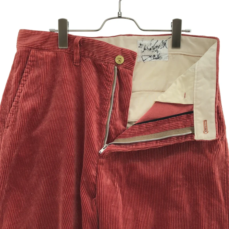 ANSNAM / アンスナム | I am dork / Selvage Corduroy Wide Pants / セルビッジコーデュロイ ワイドパンツ |