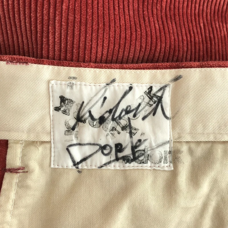 ANSNAM / アンスナム | I am dork / Selvage Corduroy Wide Pants / セルビッジコーデュロイ ワイドパンツ |