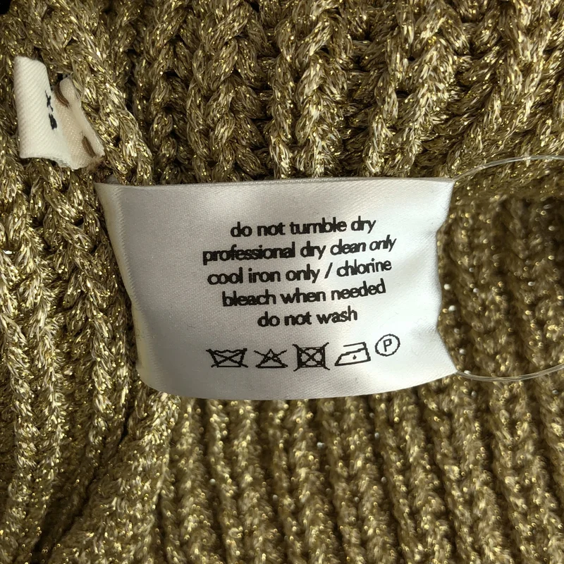 Cristaseya / クリスタセヤ | MAXI SWEATER GOLD クルーネックニット | XS | メンズ