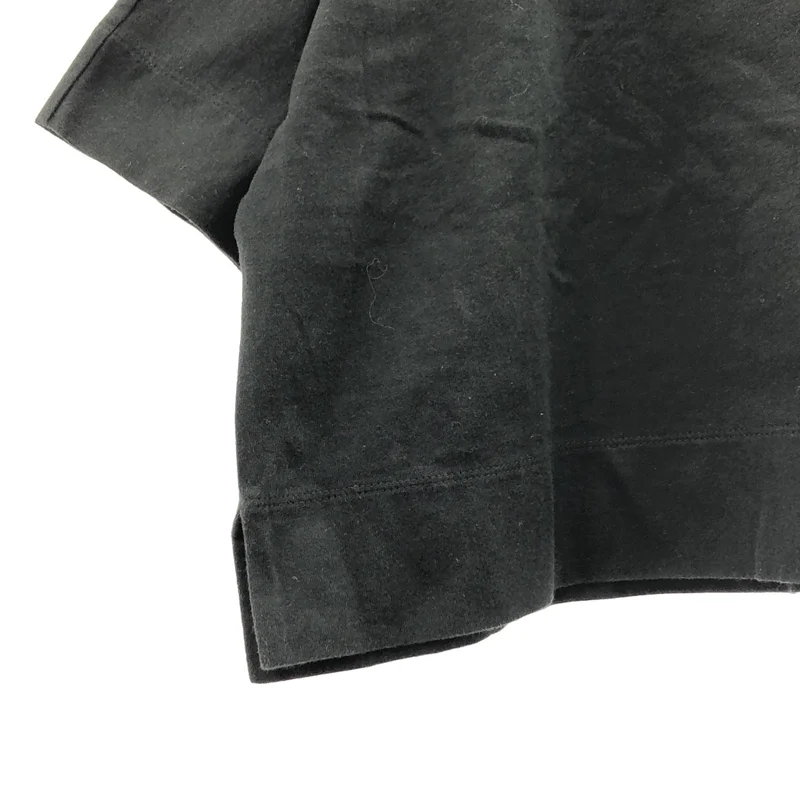 PLEATS PLEASE ISSEY MIYAKE / プリーツプリーズイッセイミヤケ | コットン サイドスリット クロップド カットソー | 3 | レディース
