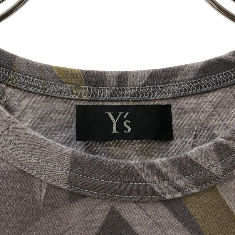 Y's for men / ワイズフォーメンヨウジヤマモト | 総柄プリントTシャツ MV-T54-957 | 2 | メンズ
