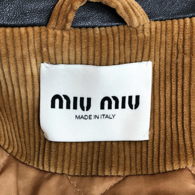miu miu / ミュウミュウ | 2025AW | コーデュロイ ブルゾンジャケット ML1336 | 38 | レディース