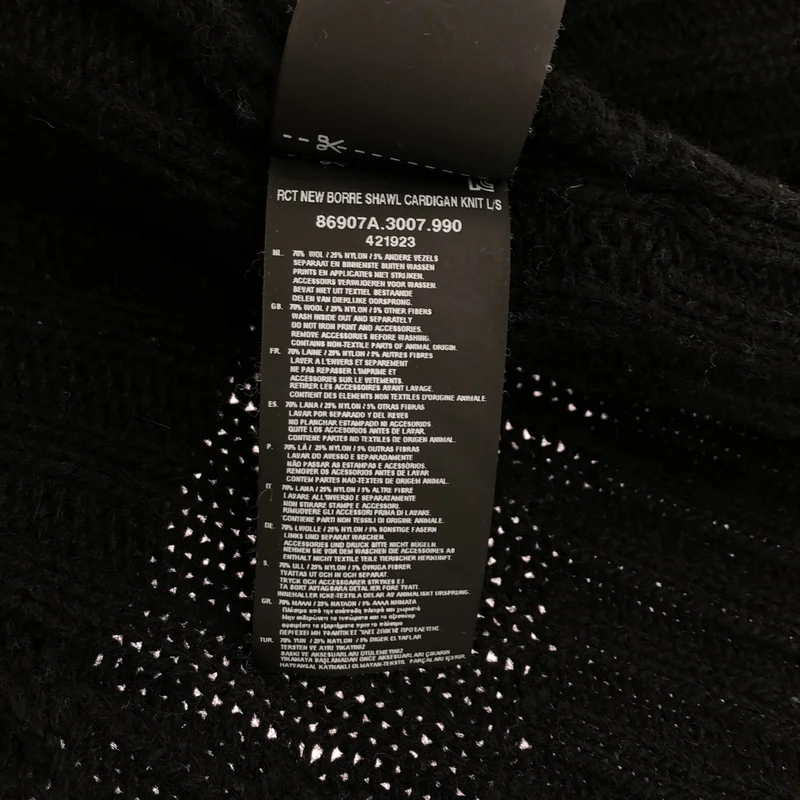 G-STAR RAW / ジースターロー | ウール ワンポイントロゴ ケーブル ニット カーディガン | S | メンズ