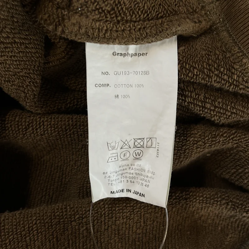 Graphpaper / グラフペーパー | × loopwheeler high neck sweat トレーナー | 1 | レディース
