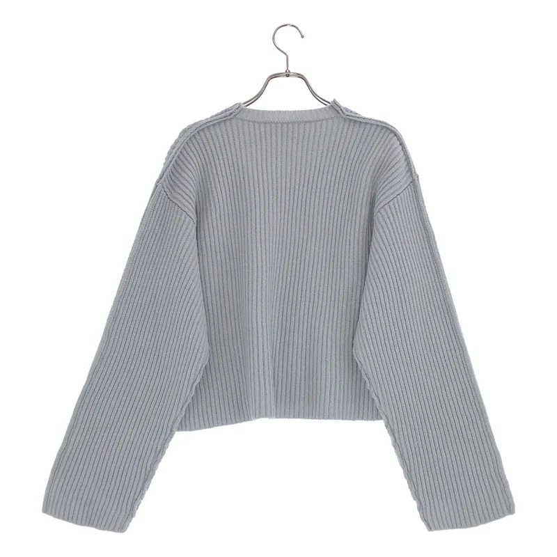 MARNI / マルニ | 2024AW | ウール リブ クルーネックニット | 38 | レディース