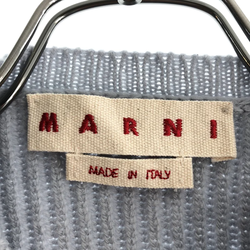 MARNI / マルニ | 2024AW | ウール リブ クルーネックニット | 38 | レディース