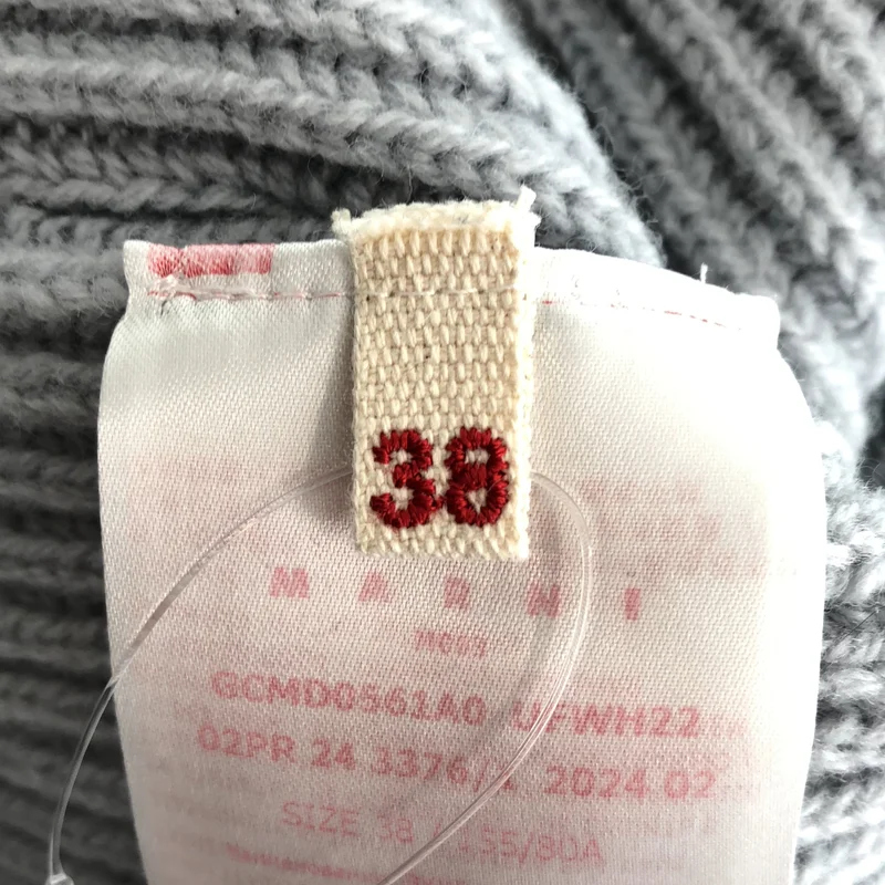 MARNI / マルニ | 2024AW | ウール リブ クルーネックニット | 38 | レディース