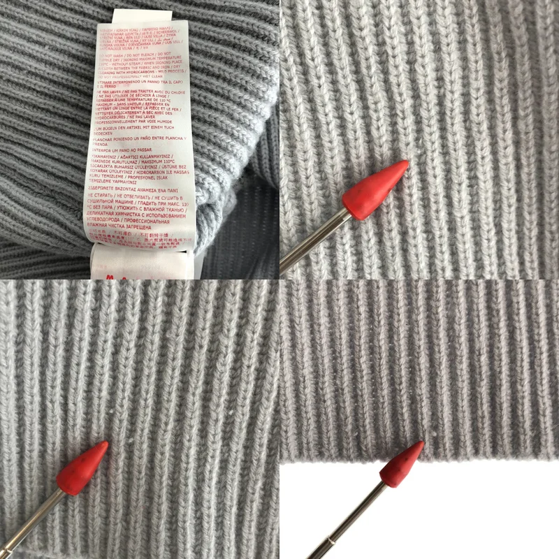 MARNI / マルニ | 2024AW | ウール リブ クルーネックニット | 38 | レディース