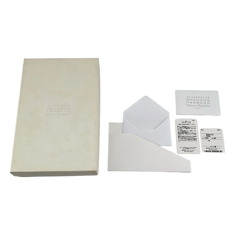 Maison Margiela / メゾンマルジェラ | 2021SS | レザー 4ステッチ ジップ エッジ ウォレット 財布 / ユニセックス | UNI | その他