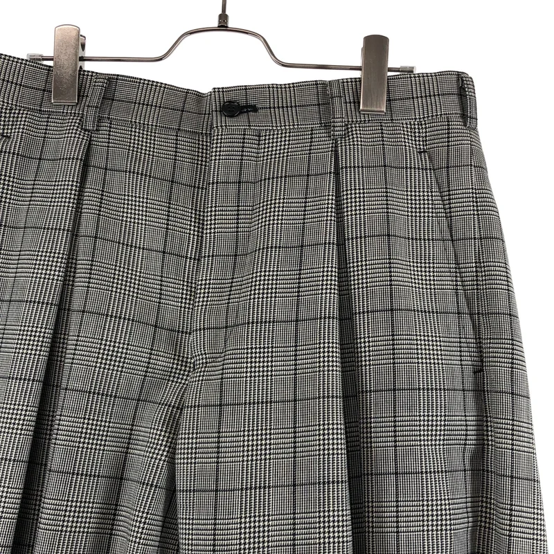 COMME des GARCONS HOMME PLUS / コムデギャルソンオムプリュス | 2021AW | グレンチェック テーパード スラックス パンツ | S | メンズ