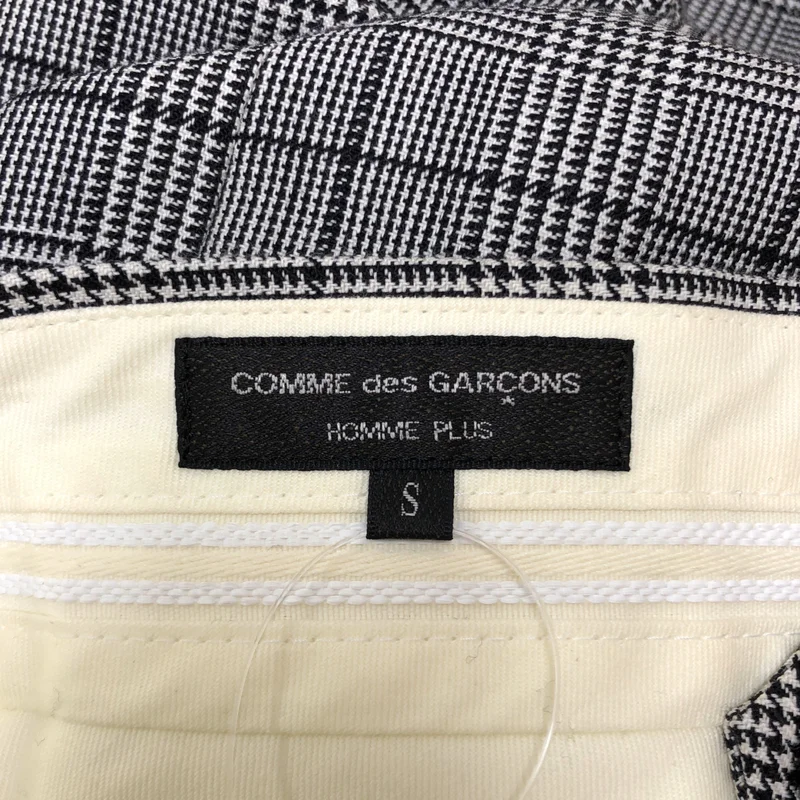 COMME des GARCONS HOMME PLUS / コムデギャルソンオムプリュス | 2021AW | グレンチェック テーパード スラックス パンツ | S | メンズ