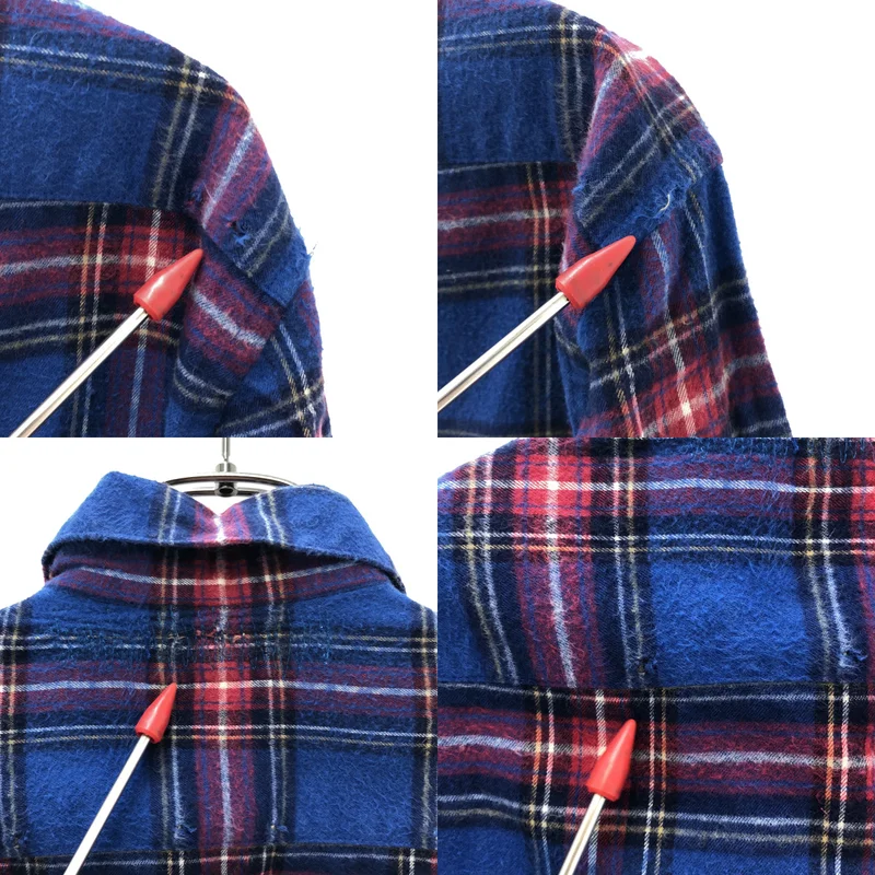 SAINT LAURENT PARIS / サンローランパリ | 2016年製 | エディ期 コットン チェック フランネルシャツ | S | メンズ