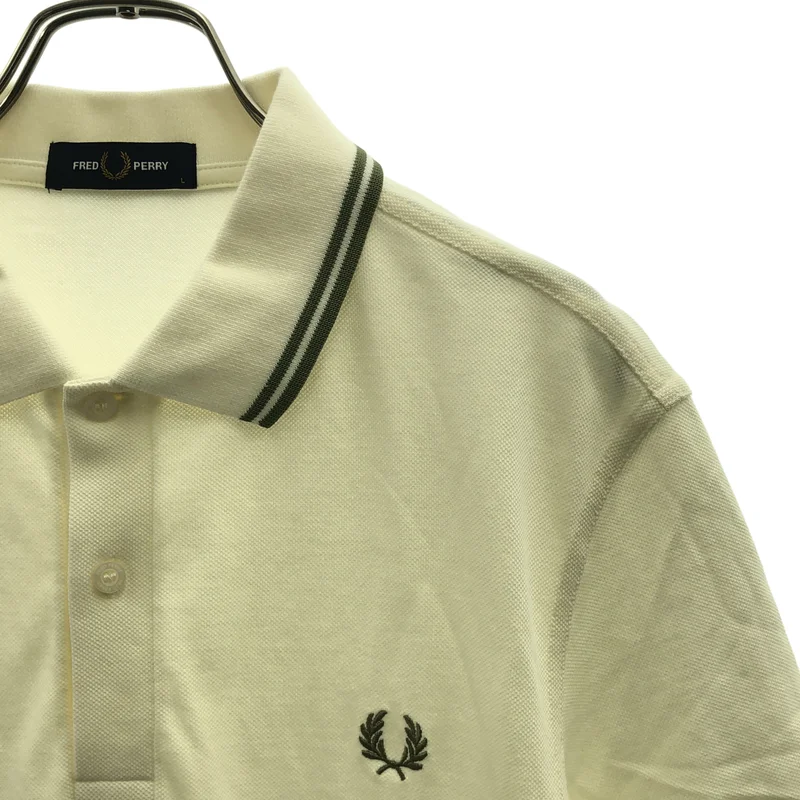 FRED PERRY / フレッドペリー | ロゴボタン ポロシャツ カットソー | L | メンズ