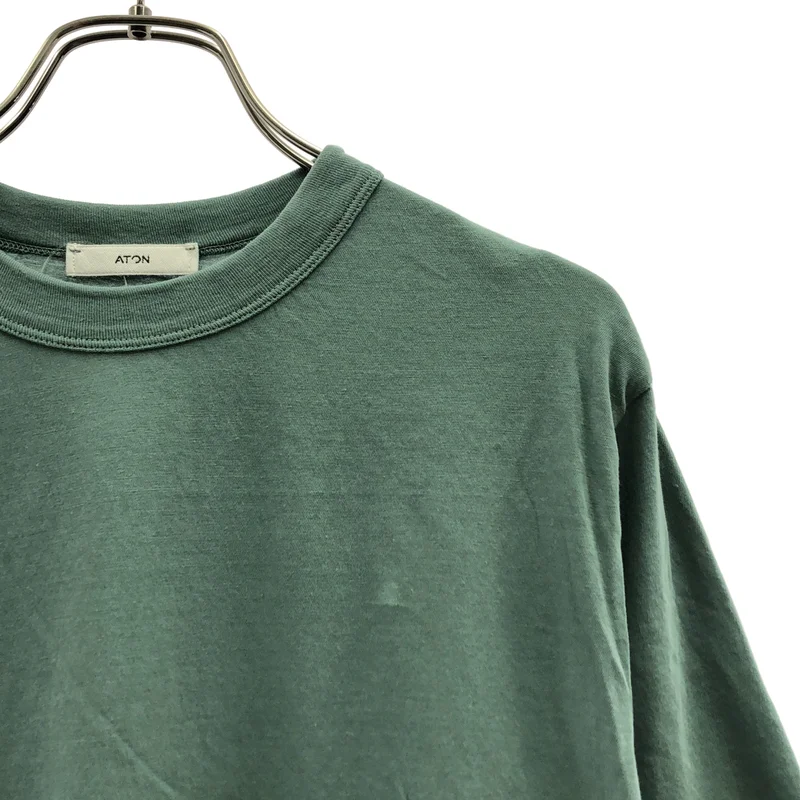 ATON / エイトン | コットン クルーネック Tシャツ カットソー | 02 | レディース