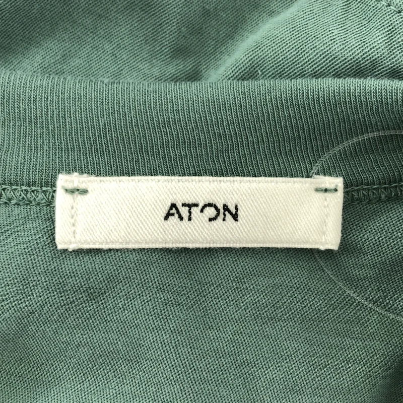 ATON / エイトン | コットン クルーネック Tシャツ カットソー | 02 | レディース