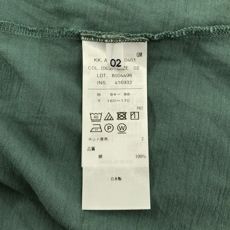ATON / エイトン | コットン クルーネック Tシャツ カットソー | 02 | レディース