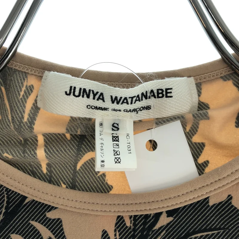 JUNYA WATANABE COMME des GARCONS / ジュンヤワタナベ | 総柄カットソー | S | レディース