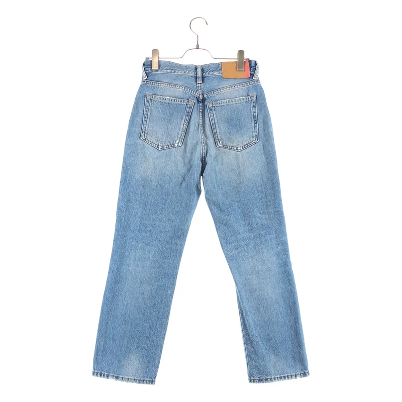 Acne Studios / アクネストゥディオズ | ダメージ加工 ロゴボタン デニムパンツ | 26 | レディース