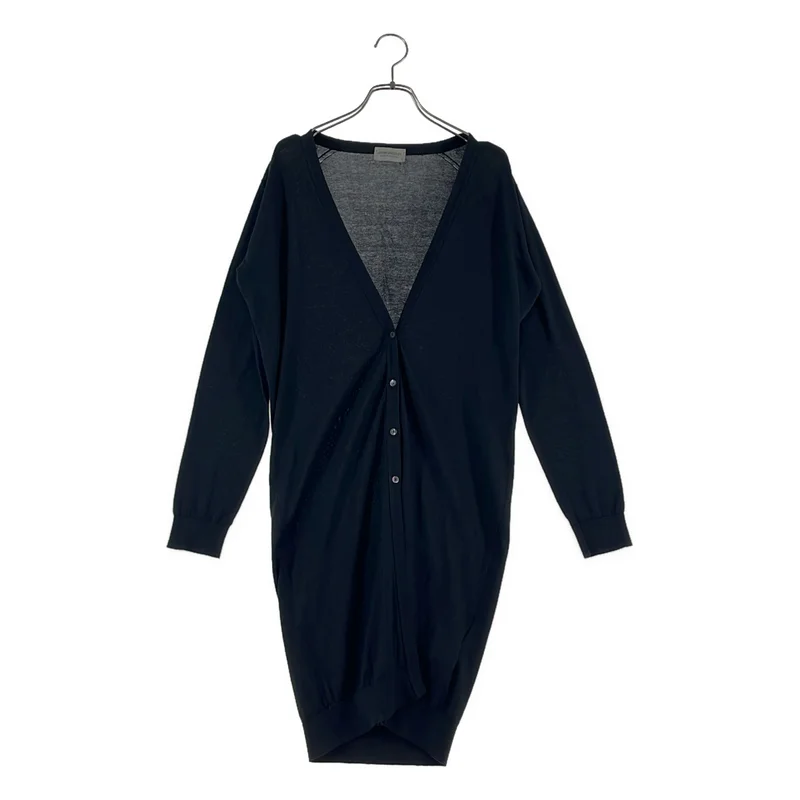 JOHN SMEDLEY / ジョンスメドレー | sea island cotton / シーアイランドコットン  ニット ロング カーディガン | S | レディース