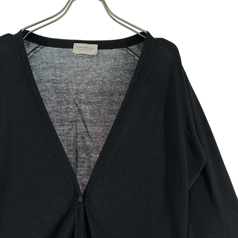 JOHN SMEDLEY / ジョンスメドレー | sea island cotton / シーアイランドコットン  ニット ロング カーディガン | S | レディース