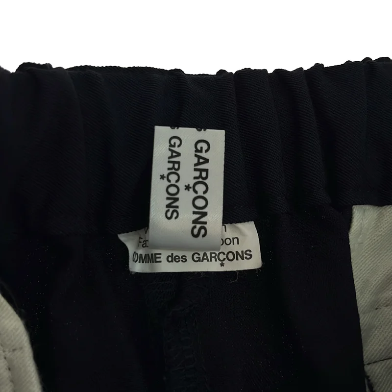 COMME des GARCONS COMME des GARCONS / コムコム | 2022SS | ウール ヘムボタン イージーパンツ | M | レディース