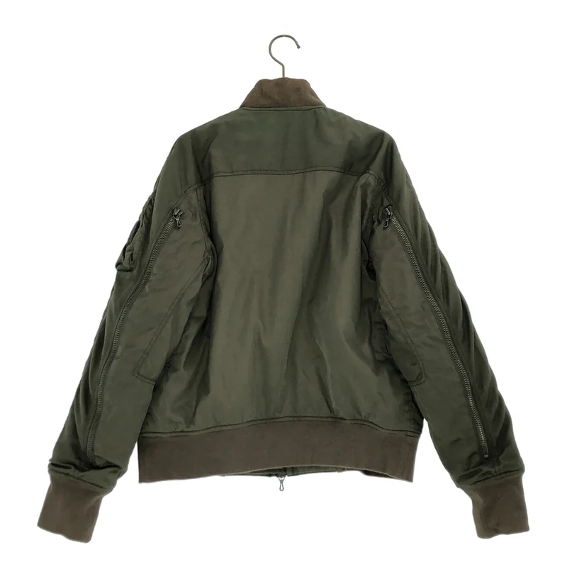 JULIUS / ユリウス | 2018AW | NY/CO RATINE BOMBER FRINGE JACKET フリンジ ボンバージャケット | 2 | メンズ