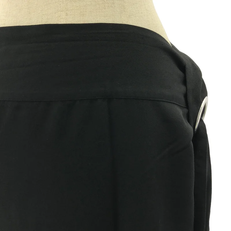 Yohji Yamamoto FEMME / ヨウジヤマモトファム | 2004SS | レーヨン リング ラップ ロングスカート | 2 | レディース
