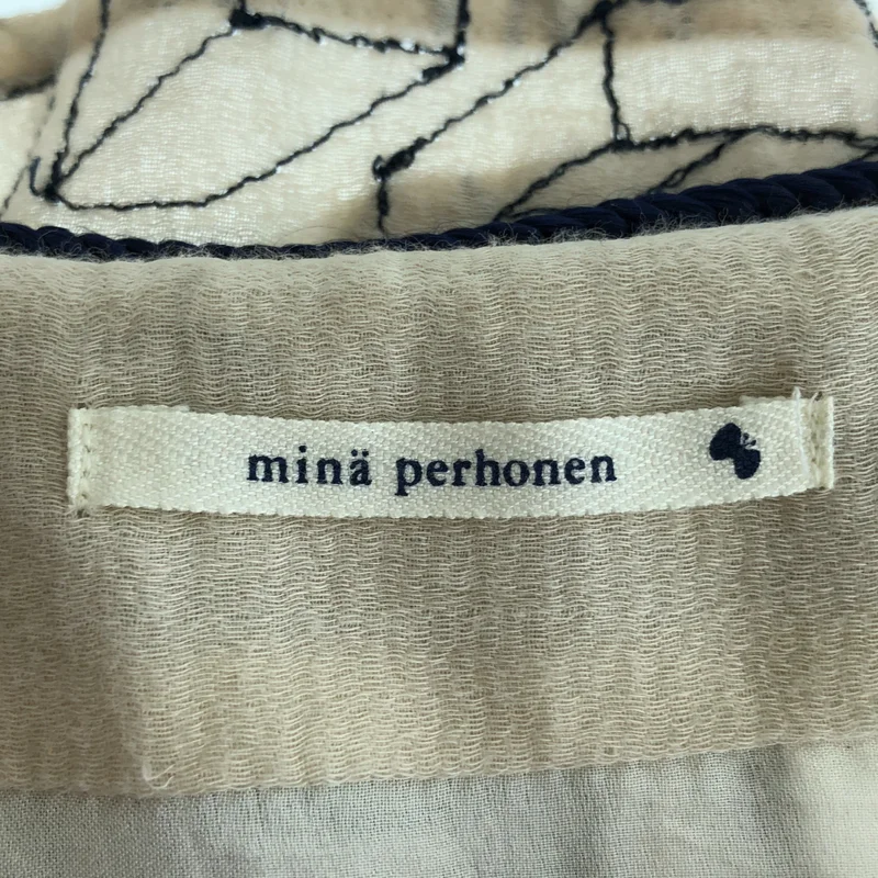 mina perhonen / ミナペルホネン | cube 刺しゅう スカート | 36 | レディース