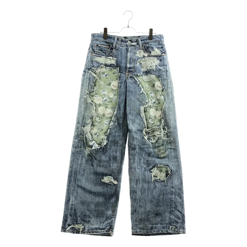 Acne Studios / アクネストゥディオズ | 転写 トロンプルイユ パンツ FN-UX-TROU000058 | S | レディース