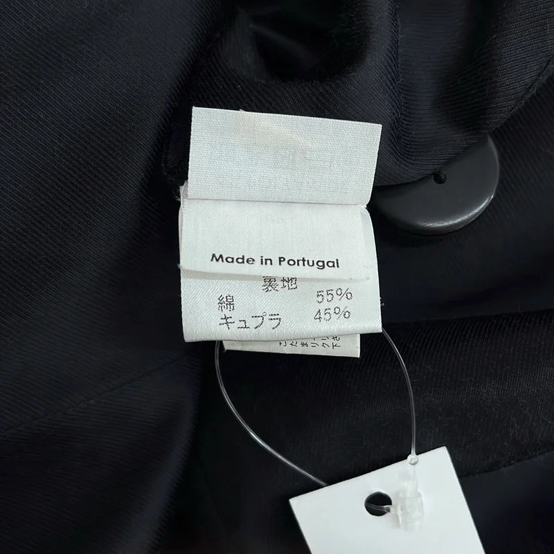DRIES VAN NOTEN / ドリスヴァンノッテン | ウール ビッグポケット ノーカラー ベルテッドコート | M | レディース