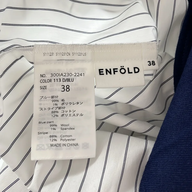 ENFOLD / エンフォルド | SUIT SHIRT シャツ_長袖 300IA230-2241 | 38 | レディース