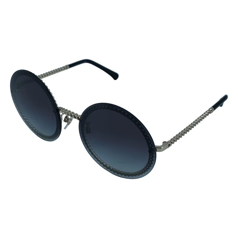 CHANEL / シャネル | 4245 マドモアゼル ココマーク チェーン オーバルサングラス | 58◻︎18-135 | その他