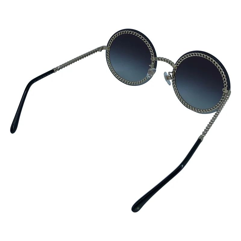CHANEL / シャネル | 4245 マドモアゼル ココマーク チェーン オーバルサングラス | 58◻︎18-135 | その他