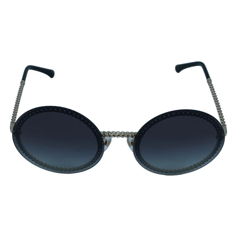 CHANEL / シャネル | 4245 マドモアゼル ココマーク チェーン オーバルサングラス | 58◻︎18-135 | その他