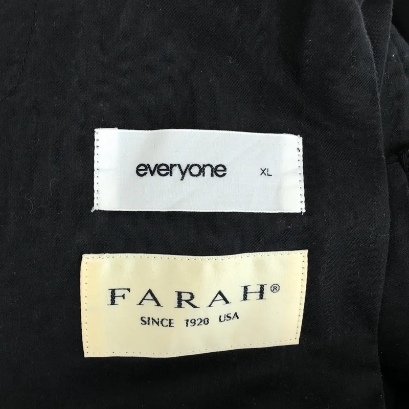 everyone / エブリワン | ×FARAH / Wool Adjustable Trousers ウール アジャスタブル トラウザー スラックス | XL | メンズ