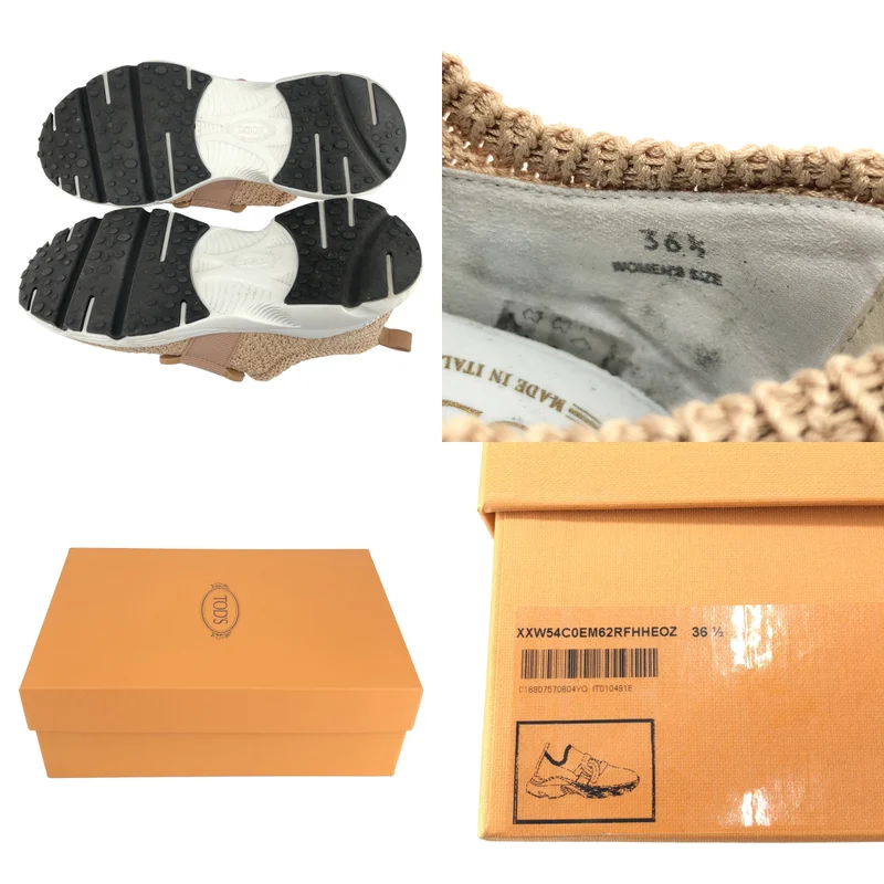 TOD'S / トッズ | ケイト スニーカー XXW54C0EM62RFHHEOZ | 36 1/2 | レディース